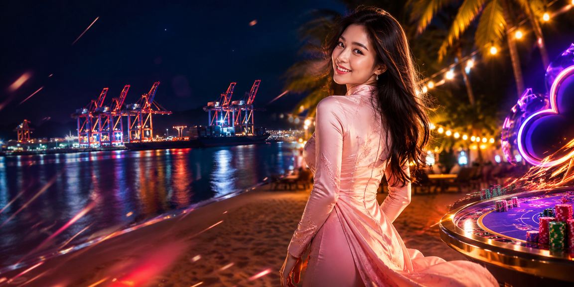 Người dùng tại Hải Phòng trong trang phục áo dài tham gia cá cược trực tuyến trên điện thoại