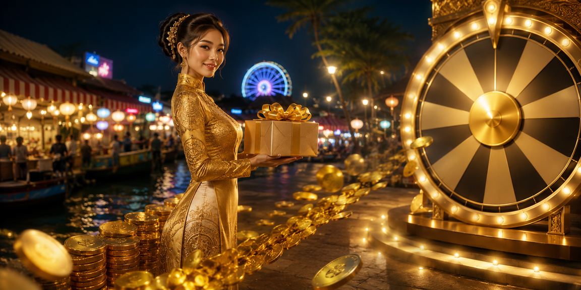 Người dân Phú Quốc tham dự lễ quay xổ số truyền thống trong trang phục áo dài